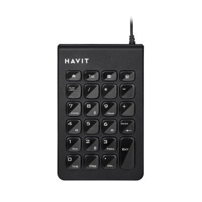 Havit Wired Numeric Keypad Black Havit Wired Numeric Keypad Black