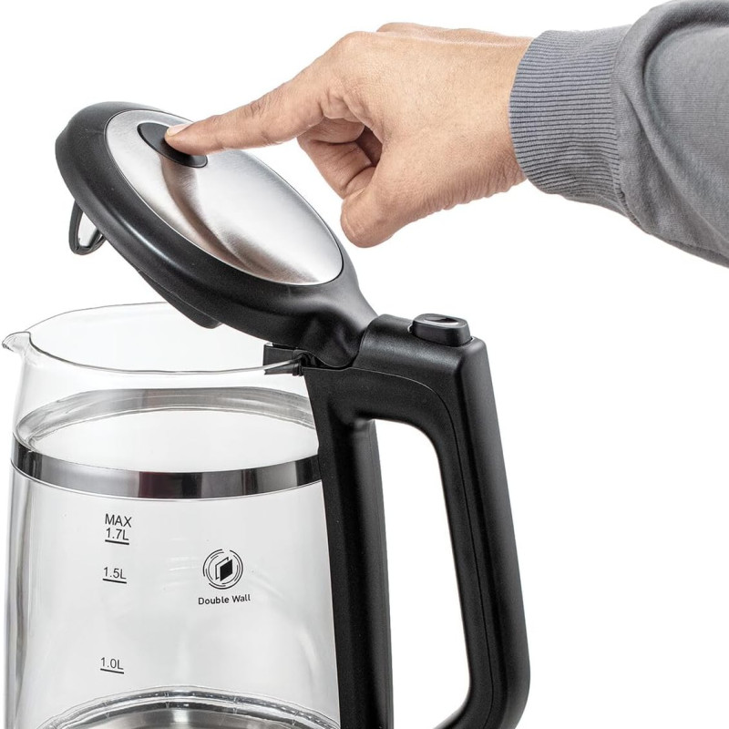 BLACK+DECKER Digital Kettle, 2200W, 1.7L