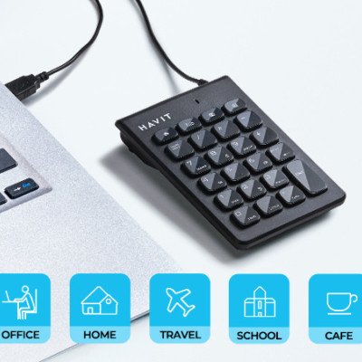 6293 HAVIT KB223 KABLOLU NUMARALAR KLAVYESİ