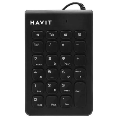 6293 HAVIT KB223 KABLOLU NUMARALAR KLAVYESİ