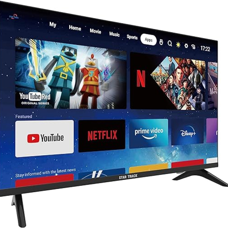 STAR TRACK LED Akıllı TV, HD, 32