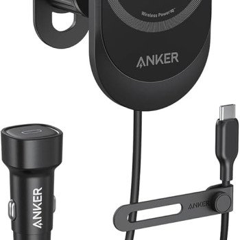 Anker MagSafe car charger 15w Qi2 with 360 phone holder Anker MagSafe car charger 15w Qi2 with 360 phone holder
