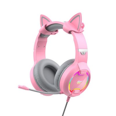 Havit 3.5mm Esports Gaming Headphone Pink