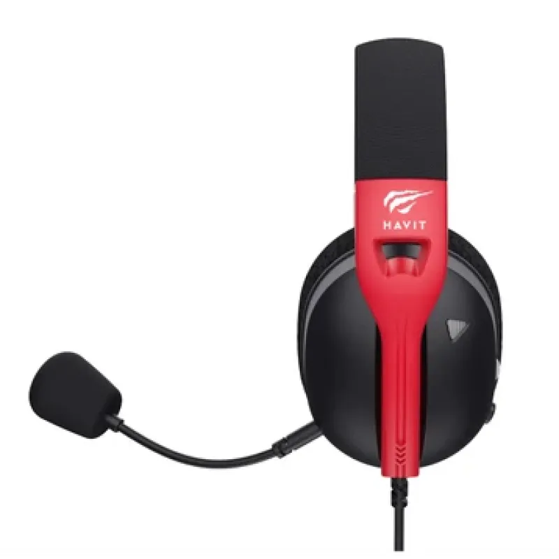 Havit fuxi-h5d wired gaming headphone black+red