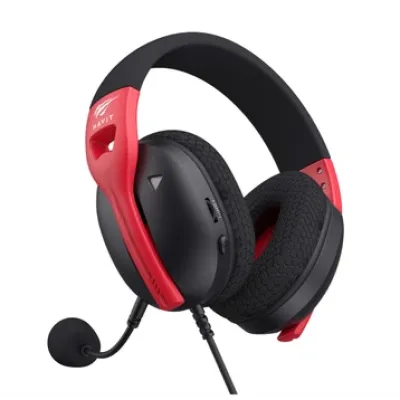 Havit fuxi-h5d wired gaming headphone black+red