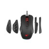 havit ms900 RGB backlit programmable gaming mouse black