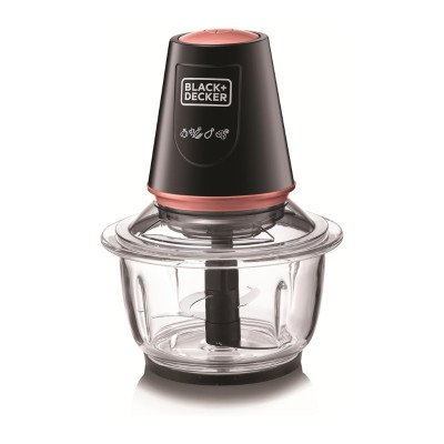 Black+Decker GC430-B5 400W Multi-Function Glass Chopper