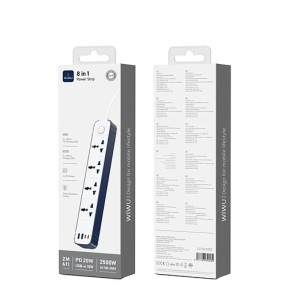 POWER STRIP 8'Lİ WIWU