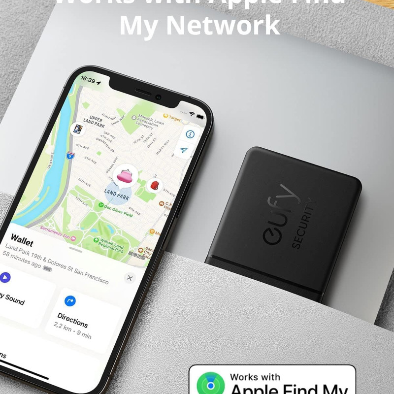 Anker Eufy SmartTrack Card Black