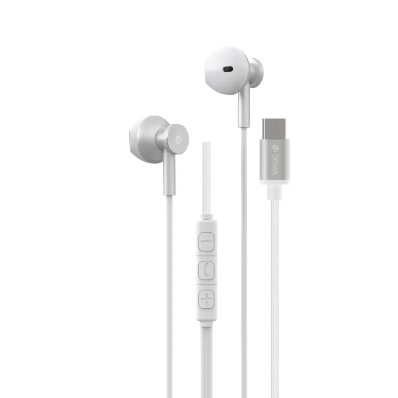 DEVIA Smart Serisi M2 Metal Kablolu Kulaklık (Tip-C Dijital)