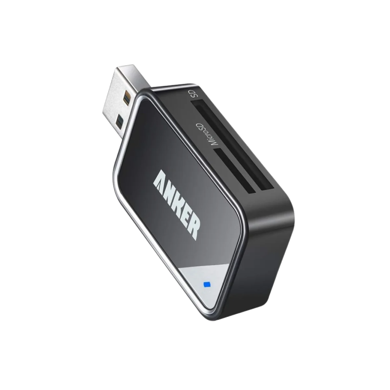 Anker 2'si 1 arada USB 3.0 Taşınabilir Kart Okuyucu