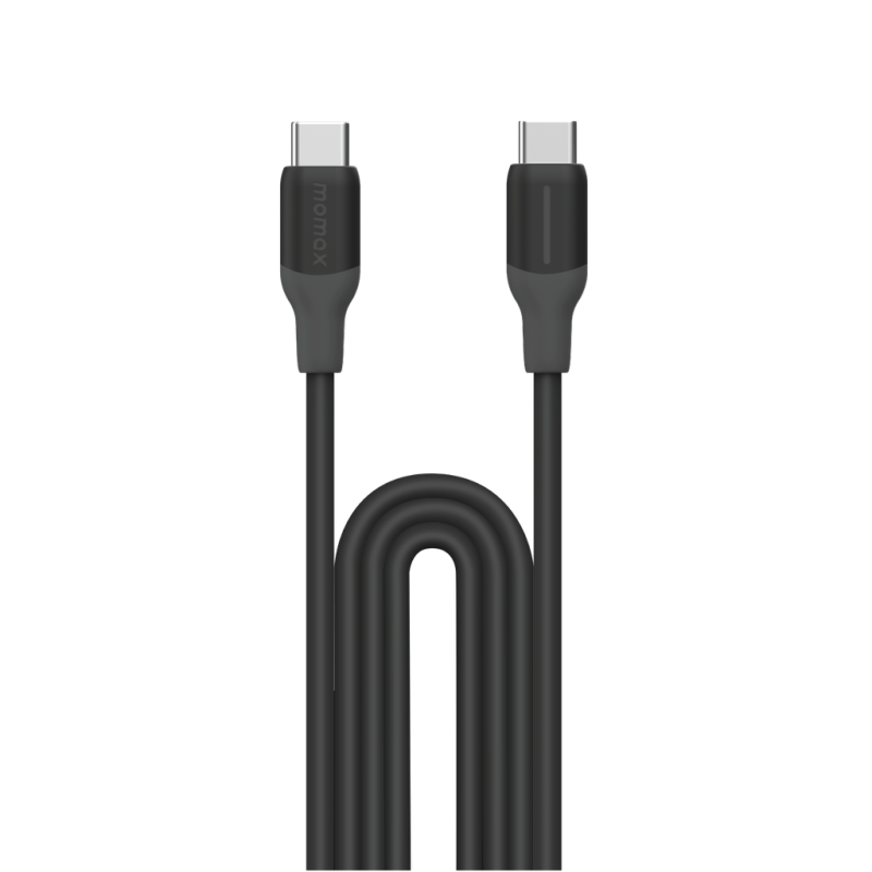 كابل MOMAX 1-LINK FLOW 60 واط USB-C إلى USB-C بطول 1.2 متر