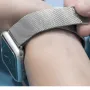 DEVIA Elegant Series Milanese Loop Watch Band for Apple Watch ( Silver ) – Sleek & Stylish Design