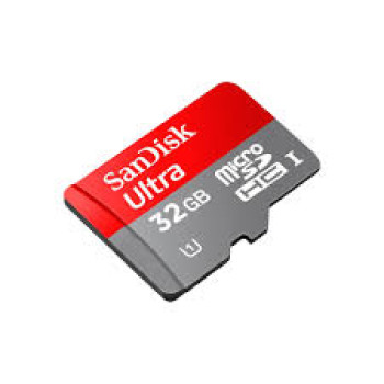 بطاقة SanDisk Ultra microSDXC UHS-1 مع محول سعة 32 جيجابايت بطاقة SanDisk Ultra microSDXC UHS-1 مع محول سعة 32 جيجابايت