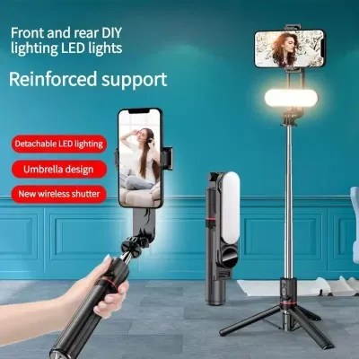 L15 Selfie Stick Tripod 110cm Long