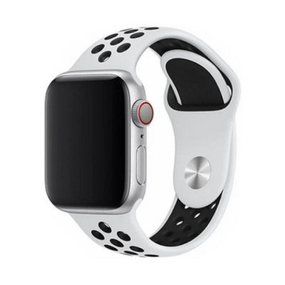 Devia Deluxe  Band for Apple Watch / /44/45/46/49mm / White-Black