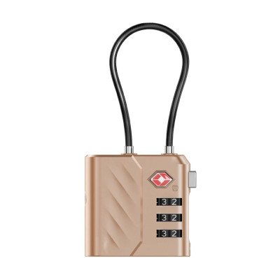 Momax PinLock TSA Padlock Find my locator (Desert Titanium)