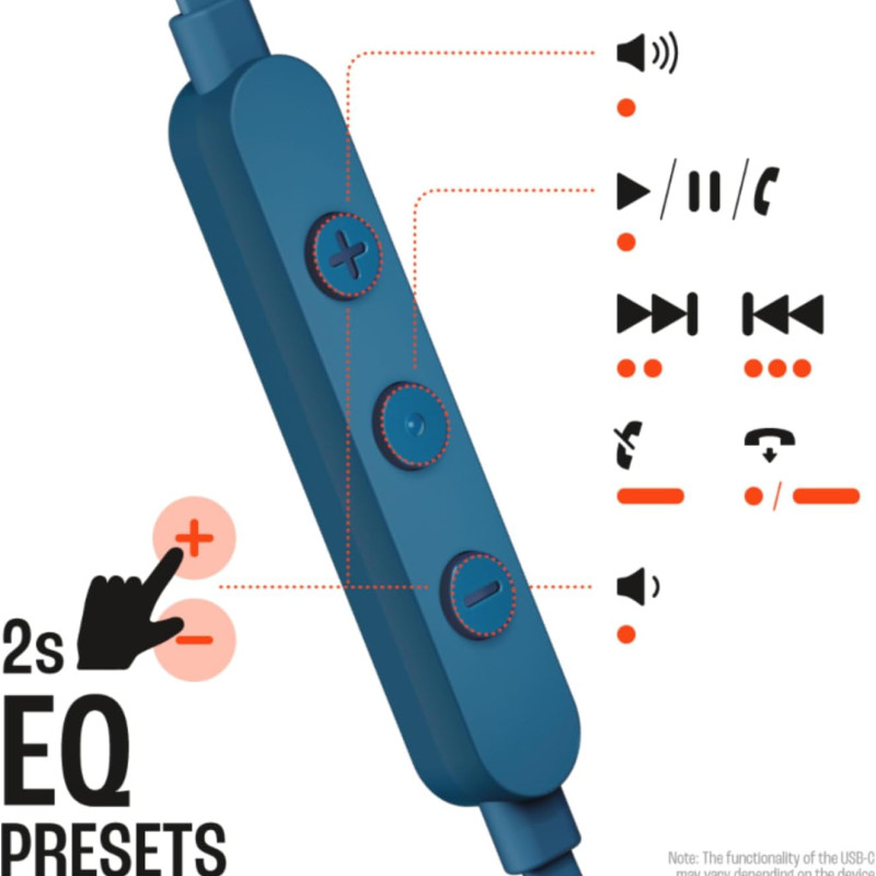 سماعة أذن سلكية JBL T310 Type C سماعة أذن سلكية JBL T310 Type C