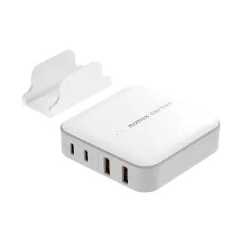 Momax 100W Dual USB-C & Dual USB Port Desktop Charger