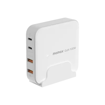 Momax 100W Dual USB-C & Dual USB Port Desktop Charger
