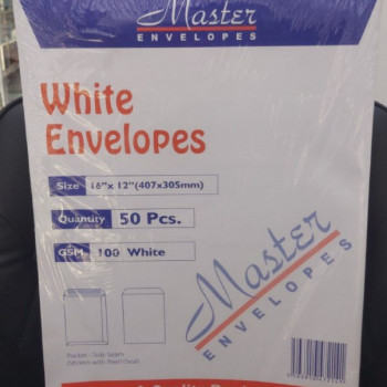 Master White Envelopes
