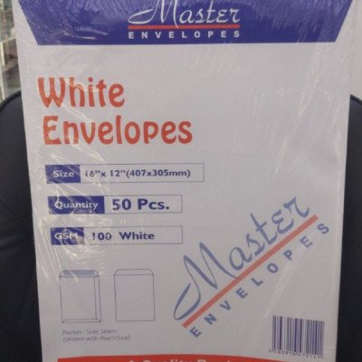 Master White Envelopes