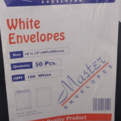Master White Envelopes