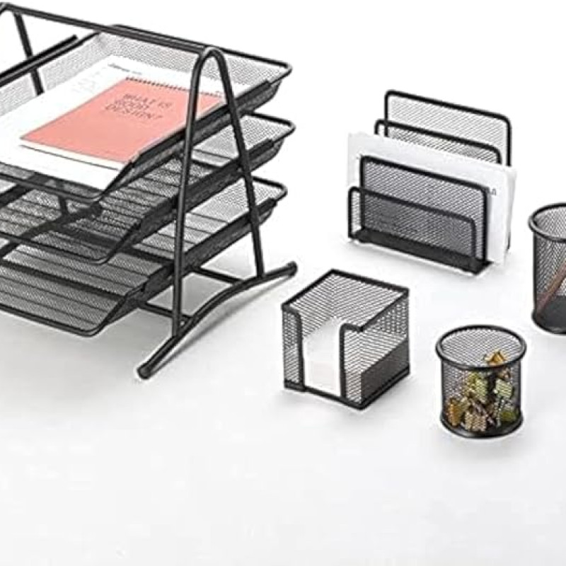 5 Parçalı Metal Örgü Masa Takımı