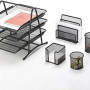 5-Piece Metal Mesh Desk Set