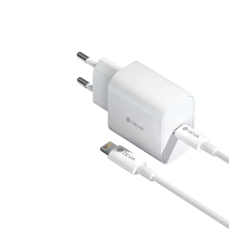 مجموعة شاحن Devia Smart Series PD السريع (المملكة المتحدة، 20 واط، الإصدار 2)
