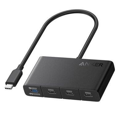 Anker USB-C Display Hub 4-in-1 4K Display, 10Gbps, 100W PD-IN Anker USB-C Display Hub 4-in-1 4K Display, 10Gbps, 100W PD-IN