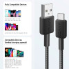 ANKER - Dayanıklı Örgülü Şarj Kablosu USB-A - USB-C Kablosu