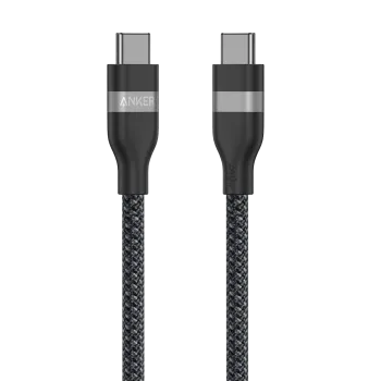 Anker USB-C to USB-C Cable (3 ft / 6 ft, 240W, Upcycled-Braided)