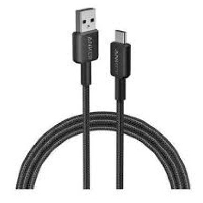 ANKER - Durable Braided Charging Cable USB-A to USB-C Cable