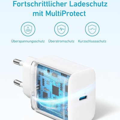 Anker 20W USB-C High Speed Charger With USB-C Cable