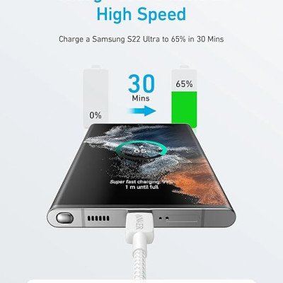 Anker 322 C to C Cable (Braided 3ft) Anker 322 C to C Cable (Braided 3ft)