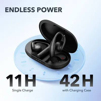 Anker Soundcore AirFit TWS Earphones in Black Anker Soundcore AirFit TWS Earphones in Black