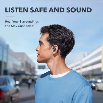 Anker Soundcore AirFit TWS Earphones in Black Anker Soundcore AirFit TWS Earphones in Black