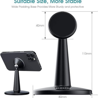 Anker MagGo 2-in-1 Wireless Charger Stand Charges two devices Anker MagGo 2-in-1 Wireless Charger Stand Charges two devices