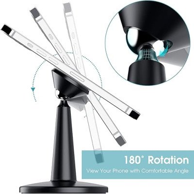 Anker MagGo 2-in-1 Wireless Charger Stand Charges two devices Anker MagGo 2-in-1 Wireless Charger Stand Charges two devices