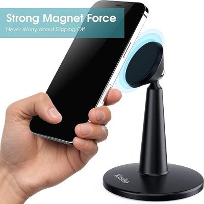Anker MagGo 2-in-1 Wireless Charger Stand Charges two devices Anker MagGo 2-in-1 Wireless Charger Stand Charges two devices