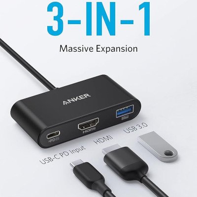 Anker PowerExpand 3-in-1 USB-C PD Hub Anker PowerExpand 3-in-1 USB-C PD Hub