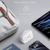 Anker Travel Adapter 5-in-1 2AC2C1A Ports 15W UK White - شاحن عالمي لل – Point بوينت