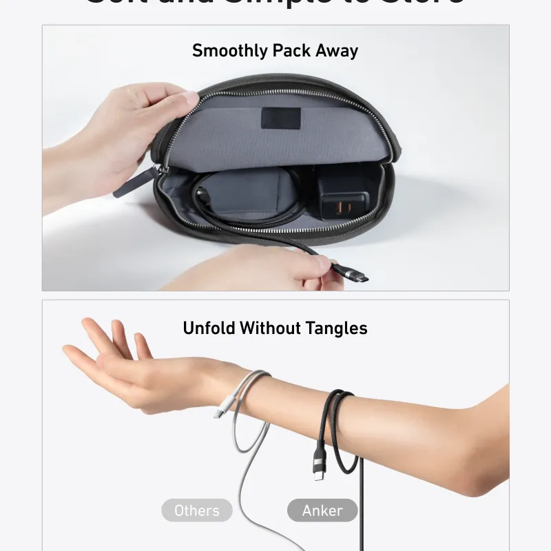 Anker USB-C - USB-C Kablosu 6 ft, 240W,