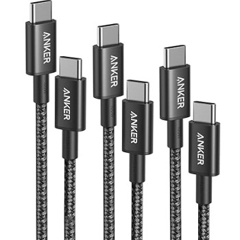 Anker USB-C to USB-C Cable 60W Braided 6ft Anker USB-C to USB-C Cable 60W Braided 6ft