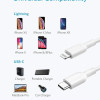 پەیوەندیکەری USB- C بۆ Lightning Belkin BoostCharge