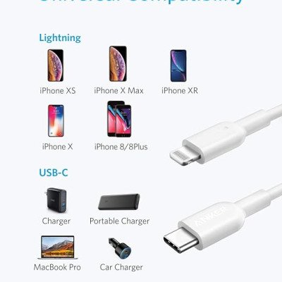 Belkin BoostCharge USB- C to Lightning Connector Belkin BoostCharge USB- C to Lightning Connector