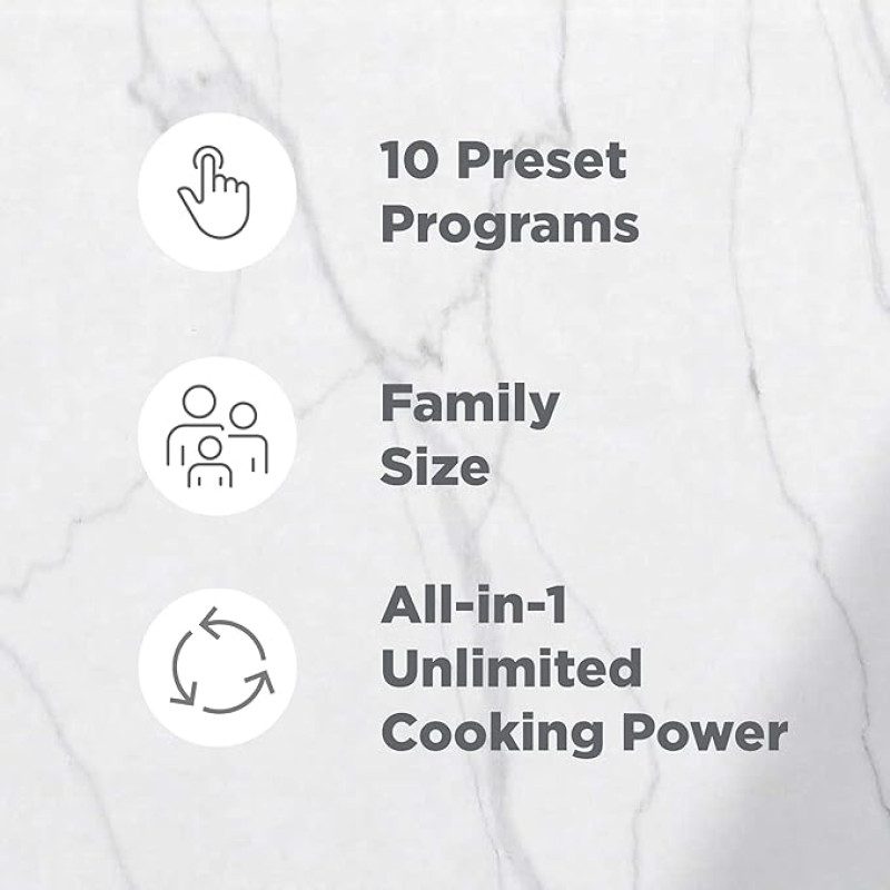 Black+Decker 15L Digital Air Fryer Oven AOF150-B5 Black