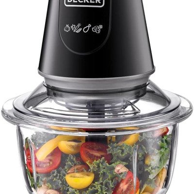 Black+Decker GC430-B5 400W Multi-Function Glass Chopper