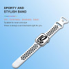 Devia Deluxe Apple Watch Kordonu / /44/45/46/49mm / Beyaz-Siyah